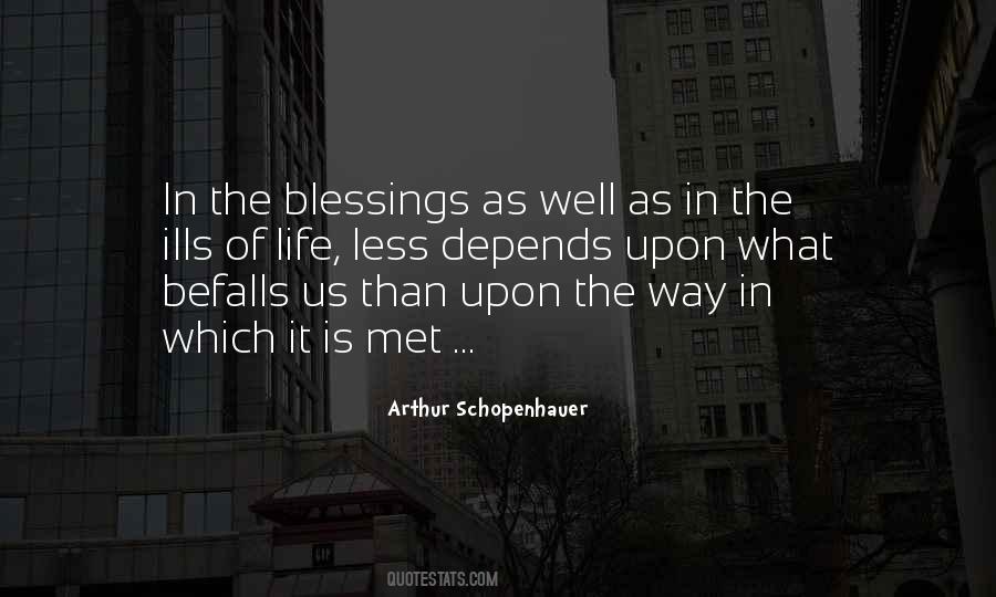 Quotes About Blessings In Life #914186