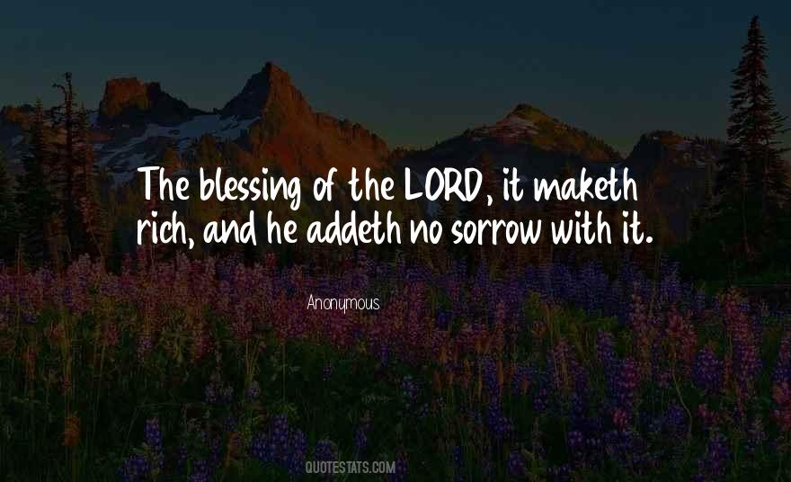 Quotes About Blessing The Lord #578817