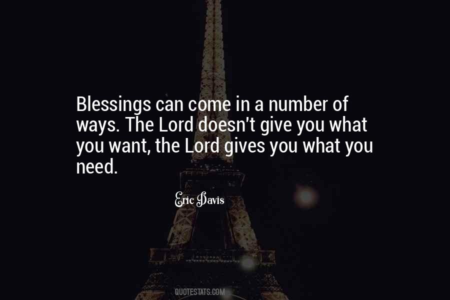 Quotes About Blessing The Lord #971013