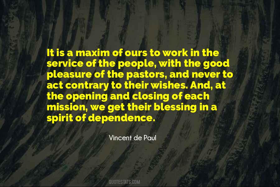 Quotes About Blessing In Work #121065
