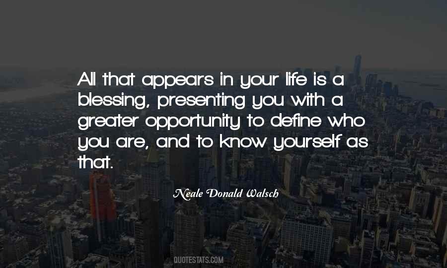 Quotes About Blessing In Life #133317