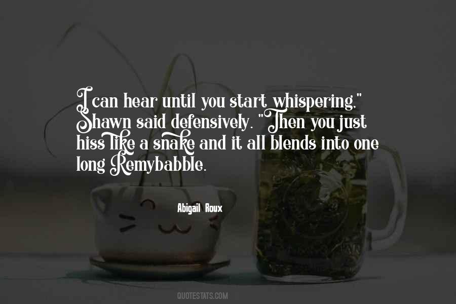 Quotes About Blends #1794066