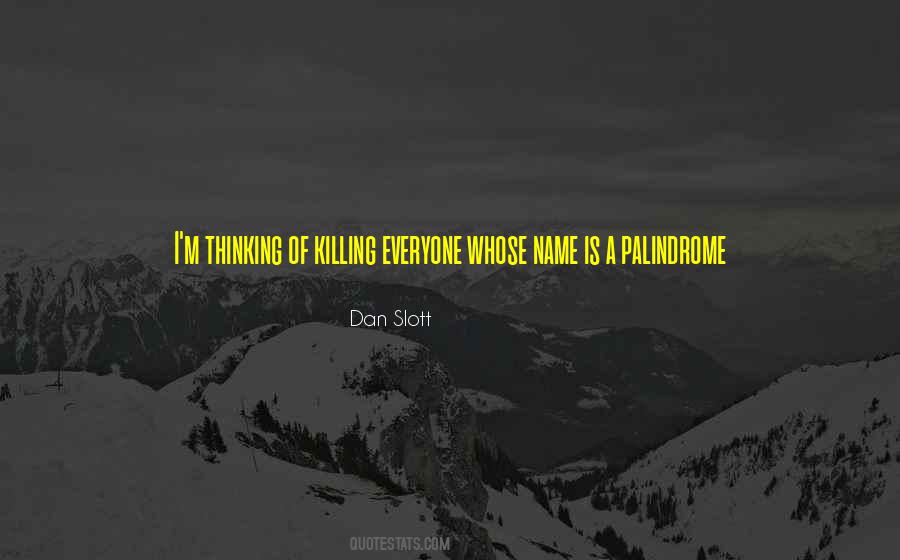 Palindrome Quotes #647106