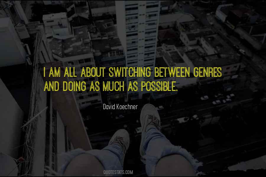 Quotes About Switching #1216090