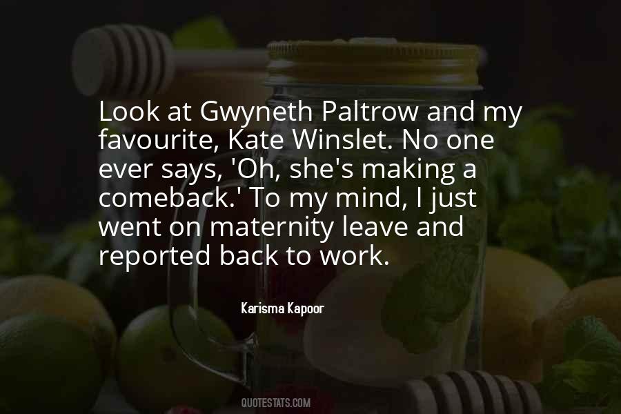 Paltrow Quotes #335642