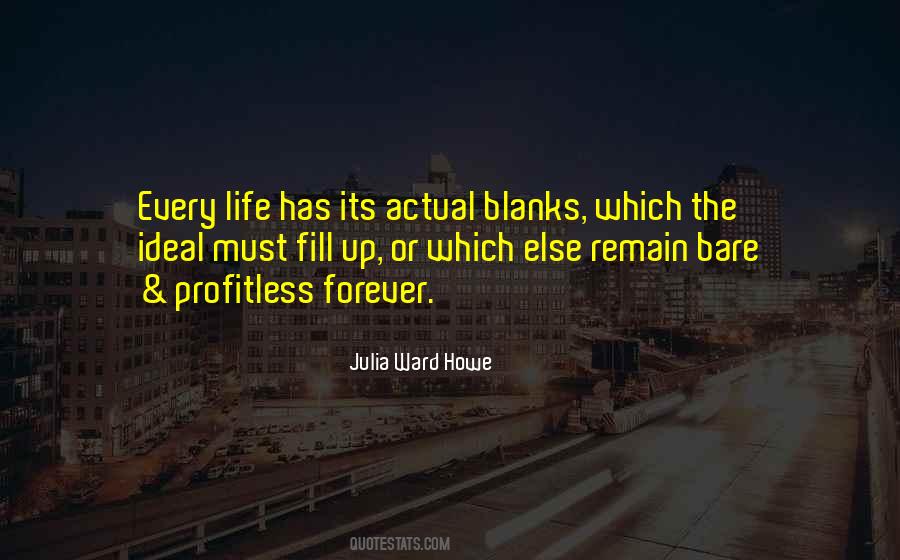 Quotes About Blanks #1324315