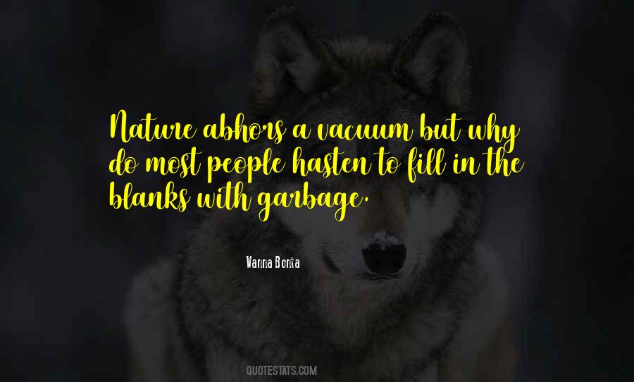 Quotes About Blanks #1779663