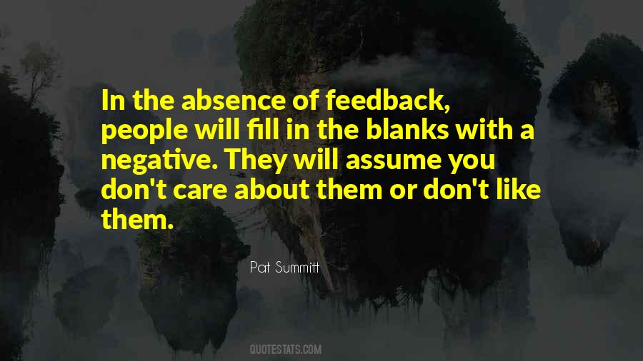 Quotes About Blanks #424605
