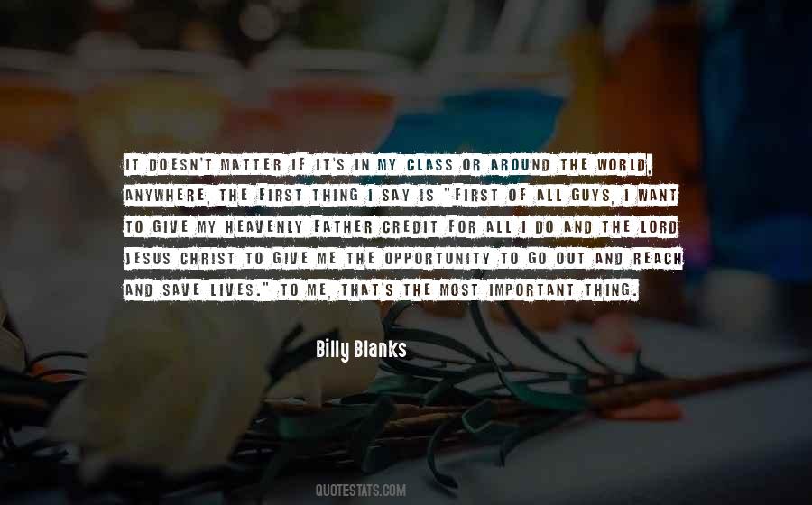 Quotes About Blanks #434268