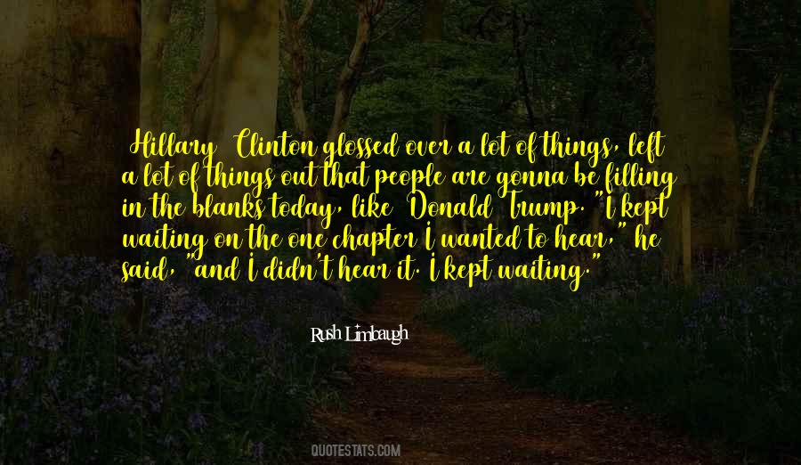 Quotes About Blanks #716079