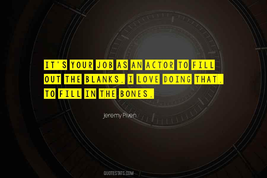 Quotes About Blanks #92597