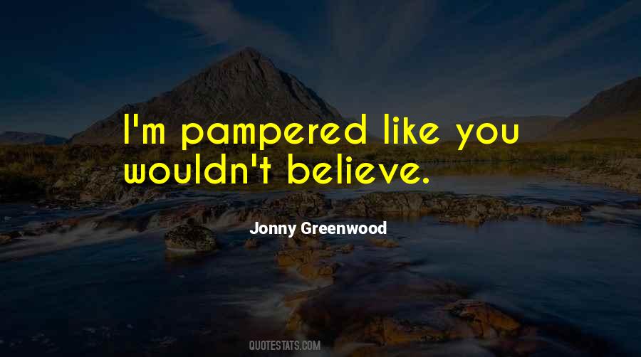 Pampered Quotes #949690