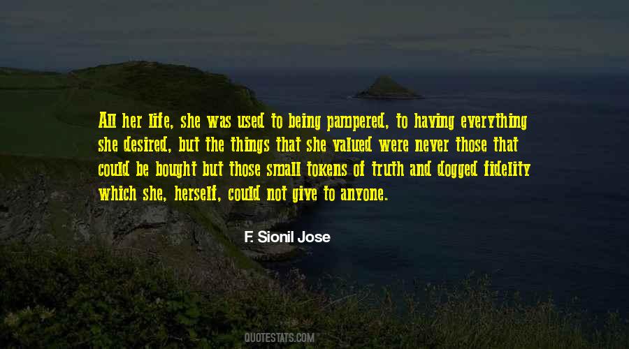 Pampered Quotes #966914