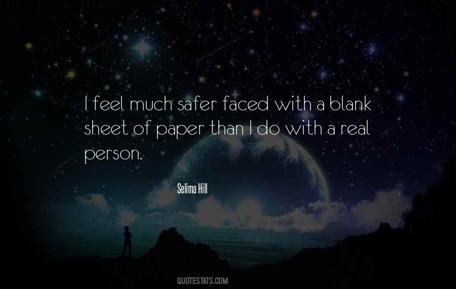 Quotes About Blank Paper #1018420