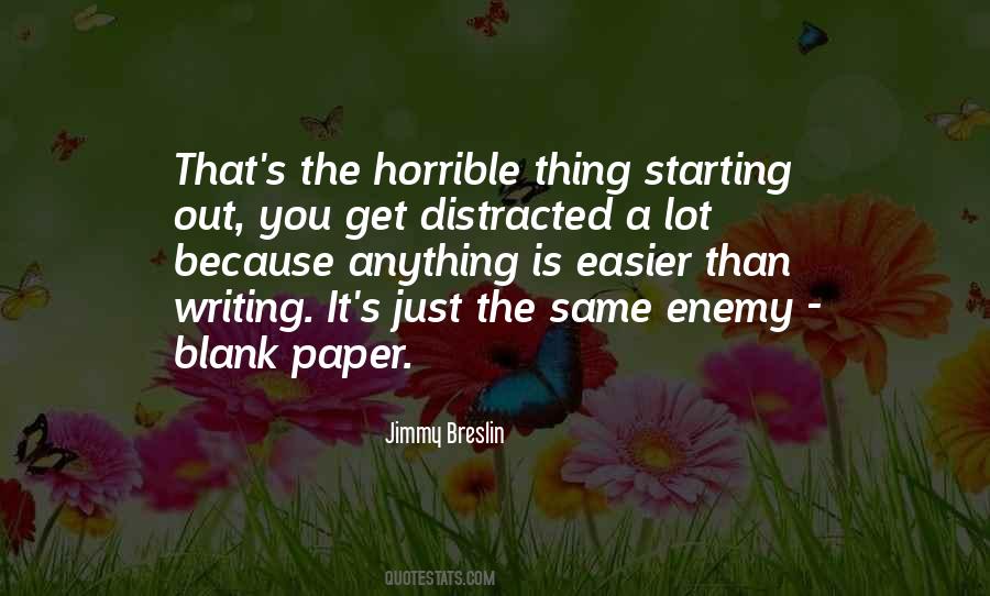 Quotes About Blank Paper #176710