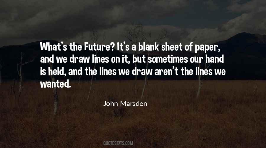 Quotes About Blank Paper #1813132