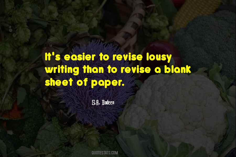 Quotes About Blank Paper #223135