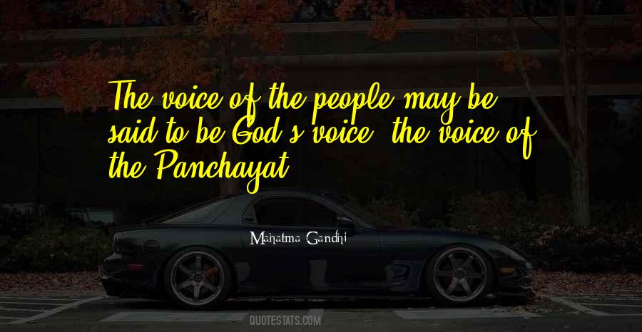 Panchayat Quotes #831610