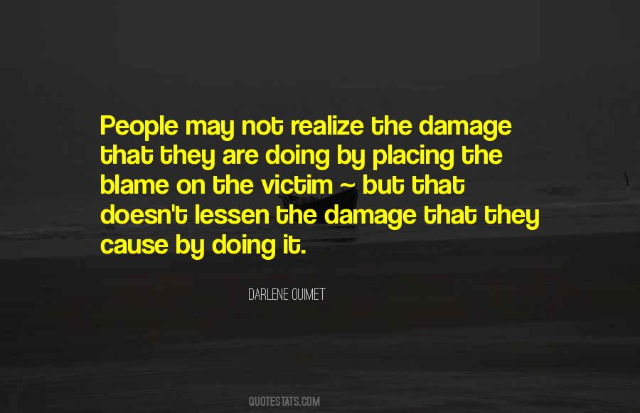 Quotes About Blaming People #1604916