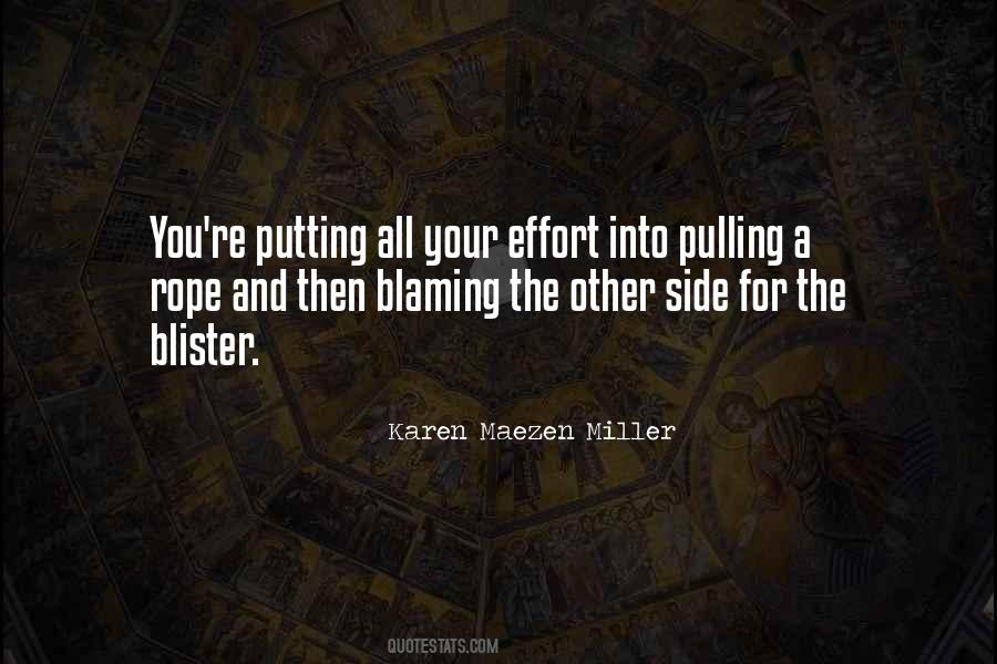 Quotes About Blaming Other #1101361