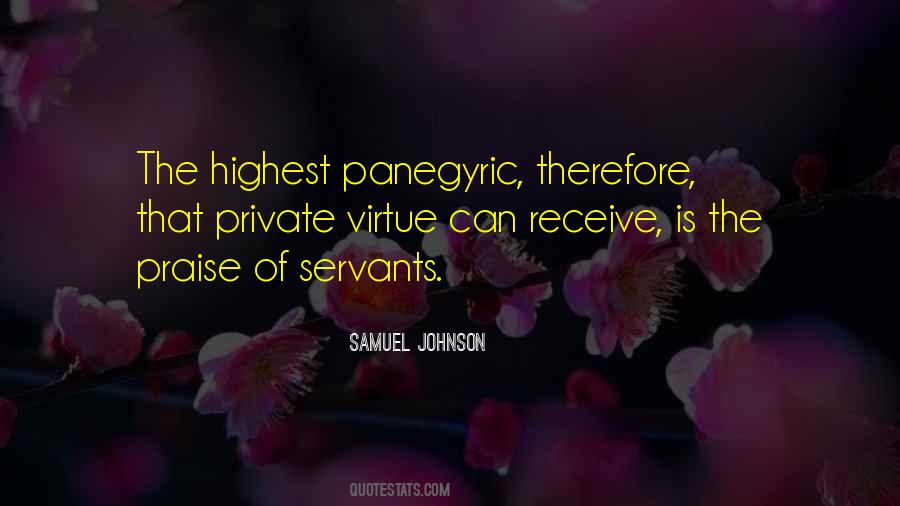 Panegyric Quotes #203800