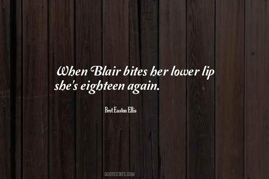 Quotes About Blair #1536277