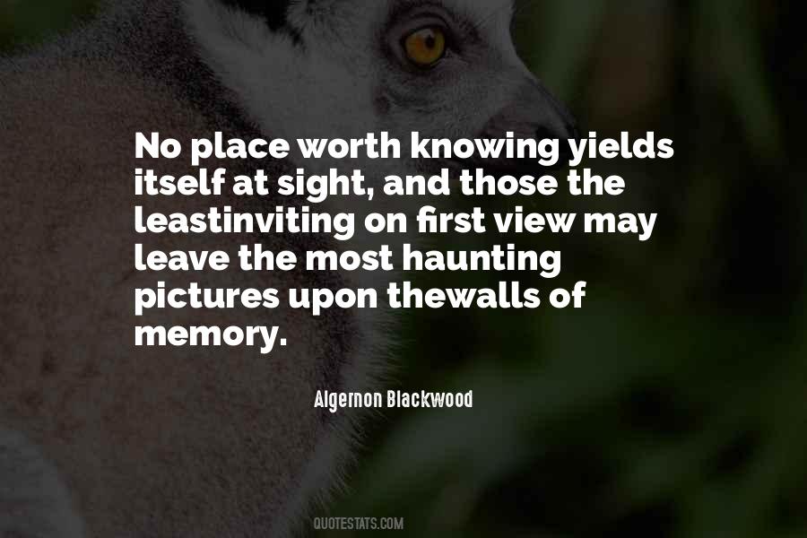 Quotes About Blackwood #633462