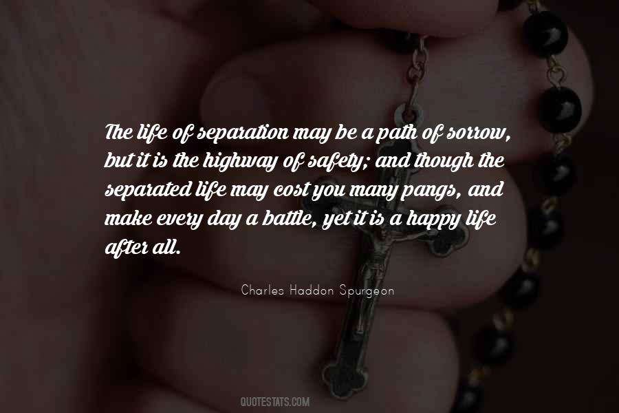 Pangs Of Separation Quotes #1231086