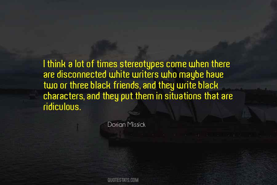 Quotes About Black Stereotypes #1479022