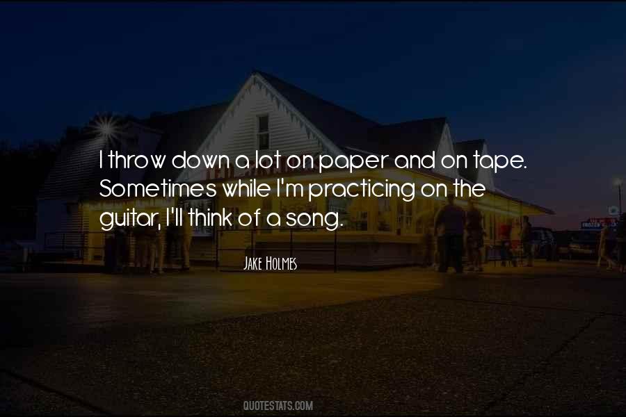 Paper And Ink Quotes #484