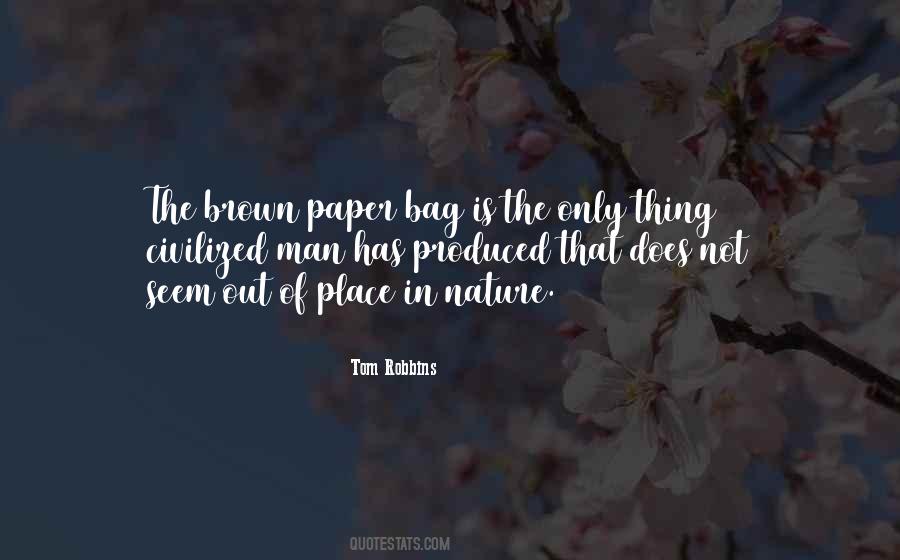 Paper Bag Quotes #1410996