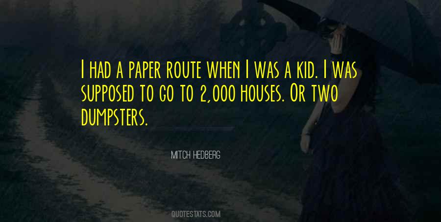 Paper Route Quotes #847345