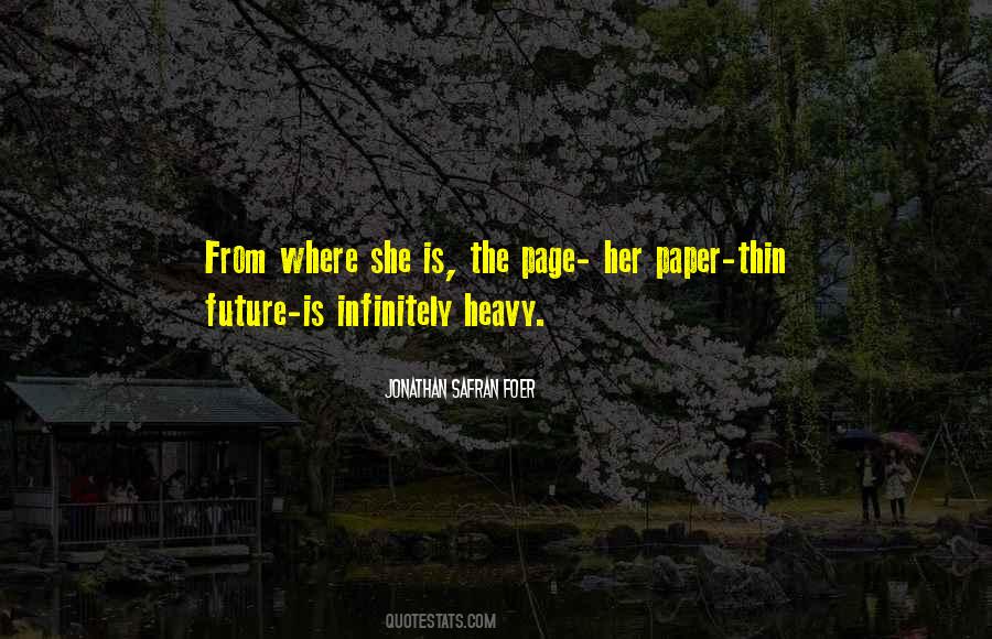 Paper Thin Quotes #215121