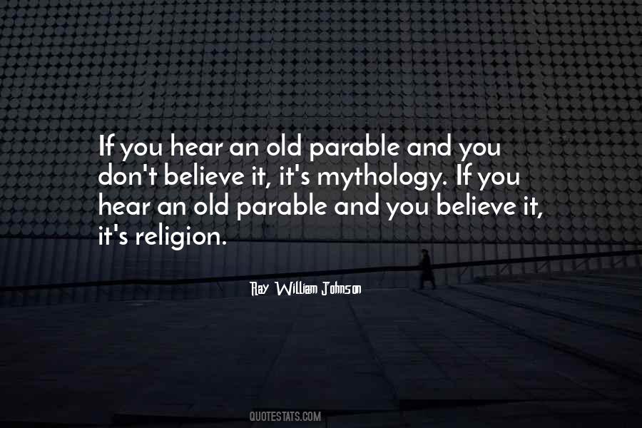 Parable Quotes #1301687