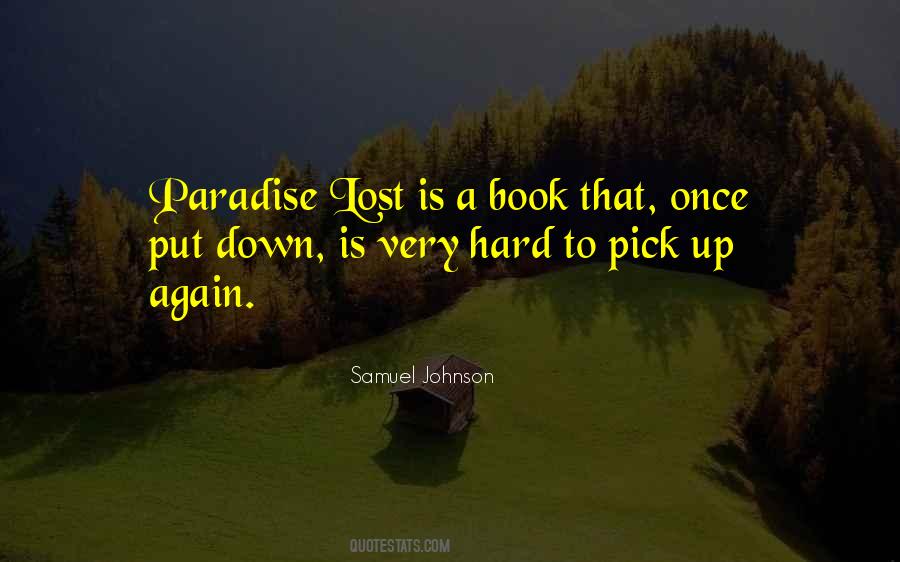 Paradise Lost Book 8 Quotes #1437019
