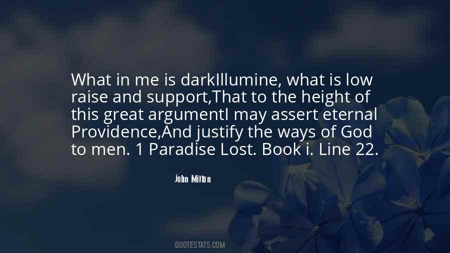 Paradise Lost Book 8 Quotes #1669620