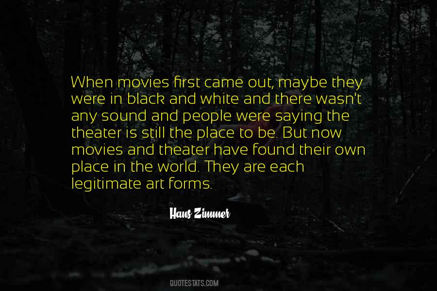 Quotes About Black And White Movies #1743765