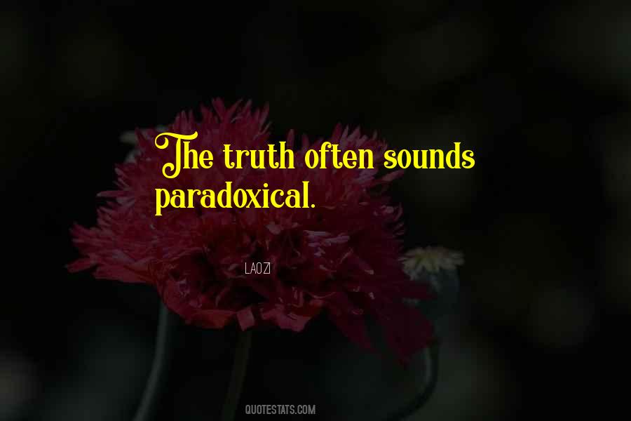 Paradoxical Quotes #314217