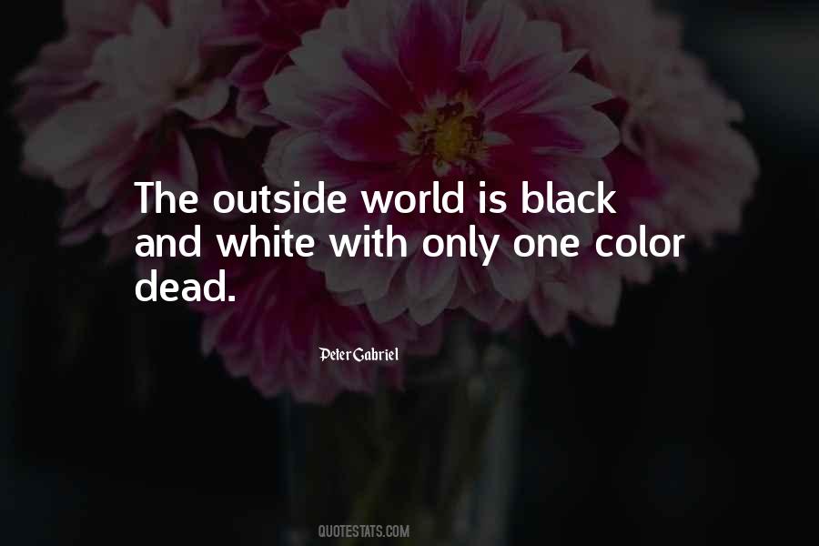 Quotes About Black And White And Color #1181067