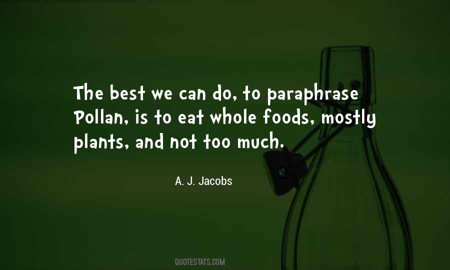 Paraphrase Quotes #781034