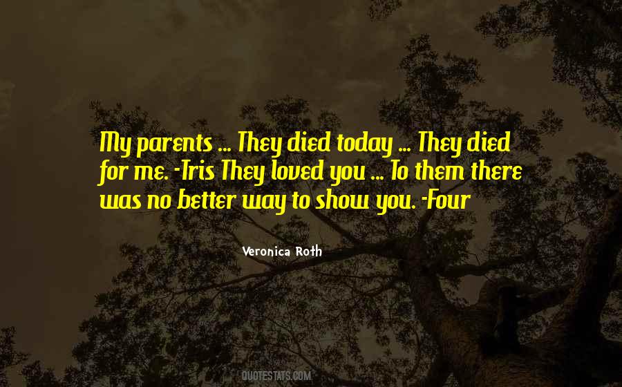 Parents Died Quotes #897462