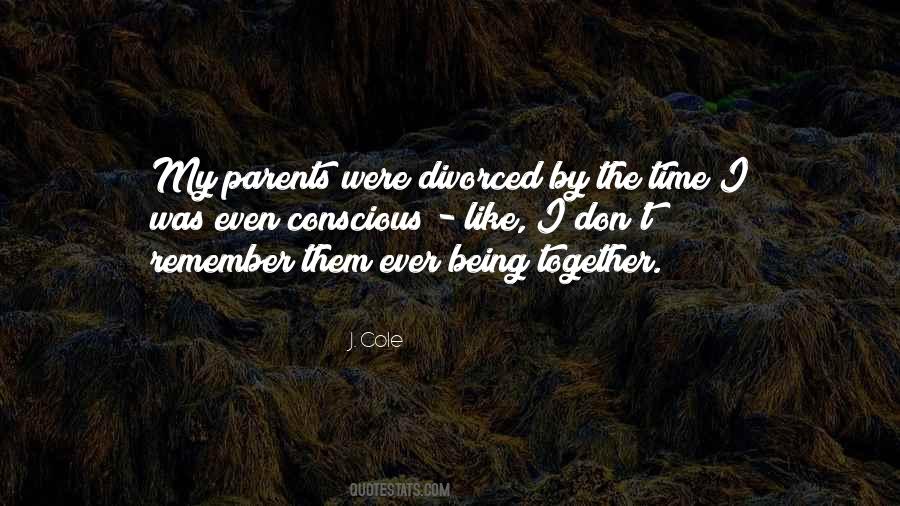 Parents Divorced Quotes #1179338