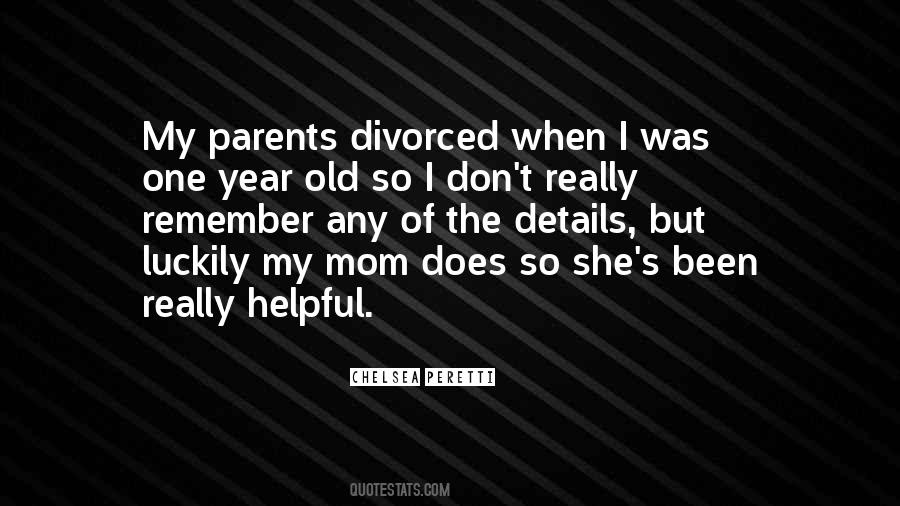 Parents Divorced Quotes #263878