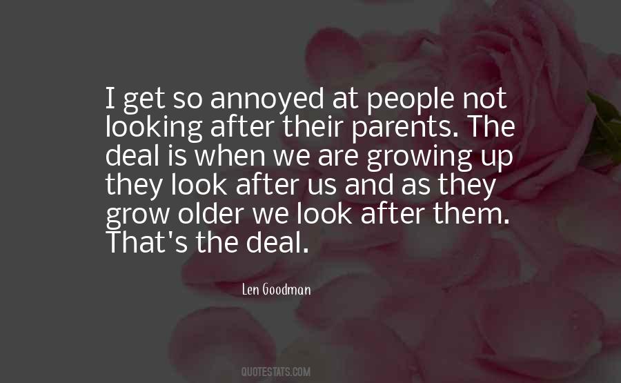 Parents Growing Older Quotes #1740640
