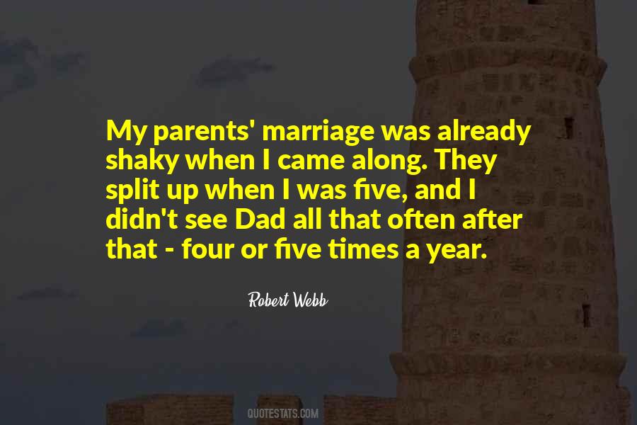 Parents Split Quotes #1800547