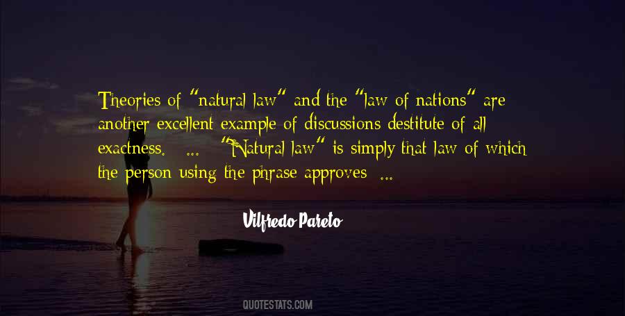 Pareto's Law Quotes #92152