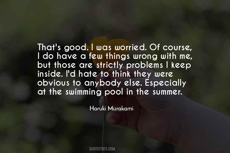 Quotes About Swimming In The Summer #1129960