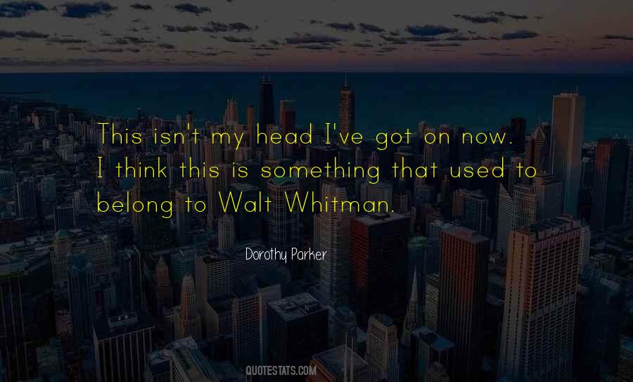 Parker Dorothy Quotes #244996