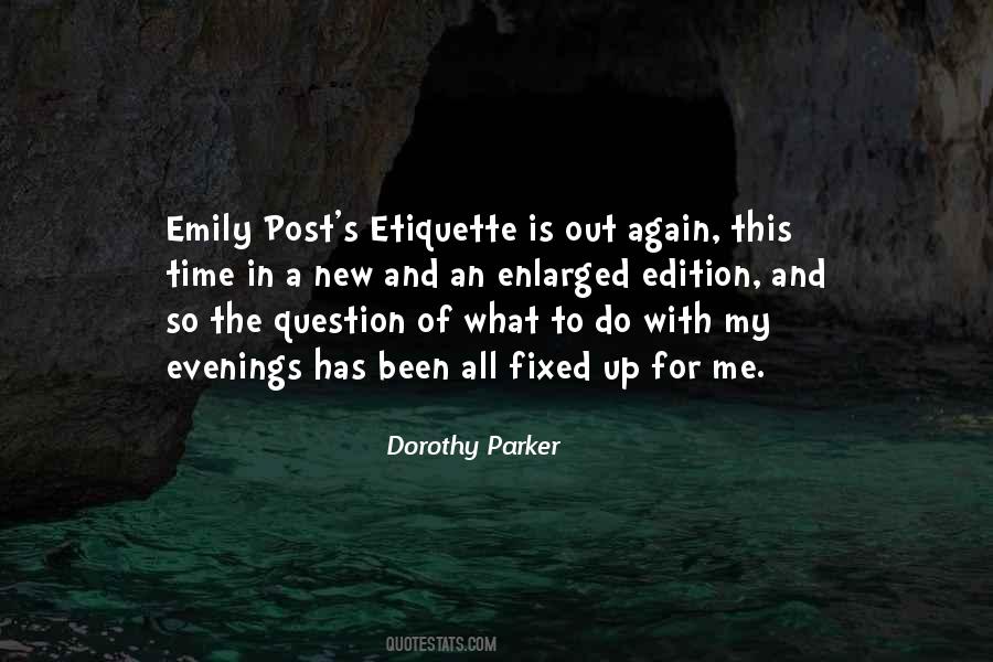 Parker Dorothy Quotes #317623