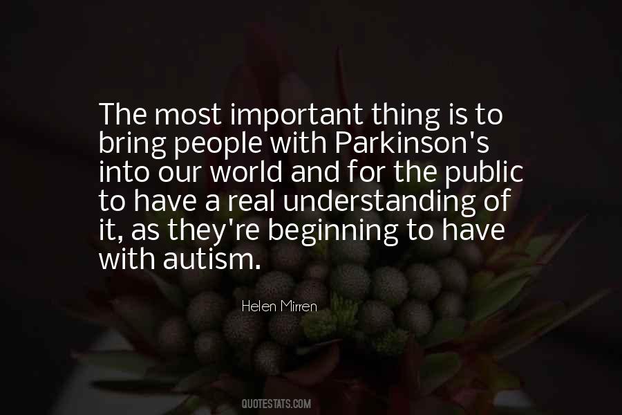 Parkinson Quotes #1536144